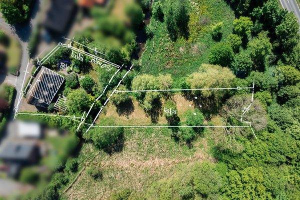 Grundstück aus der Luft