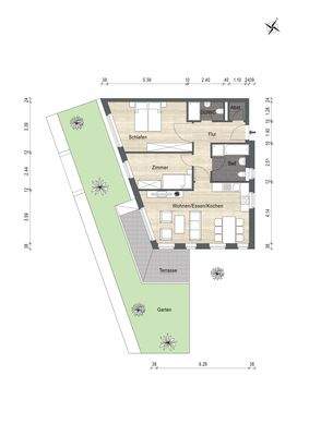 Grundriss (ohne Gewähr)