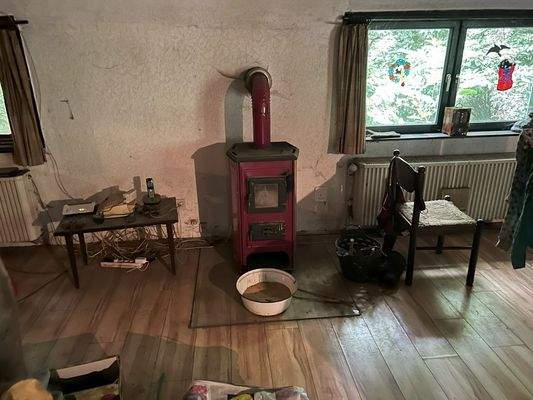 Der Kaminhofen im Fachwerkhaus