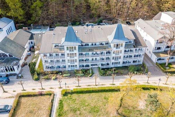 Fassade zur Strandpromenade