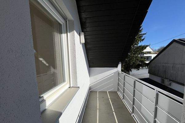 Balkon mit Südausrichtung