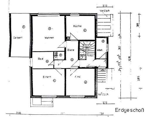 Grundriss Erdgeschoss