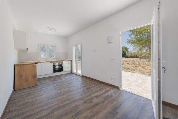 Wohnbereich mit Küche