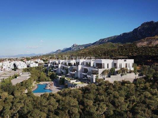 Apartments in a Complex with Rich Facilities in Alsancak