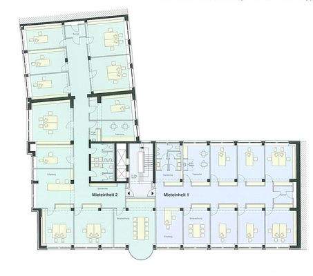 Grundriss Regelgeschoß 2.-7.