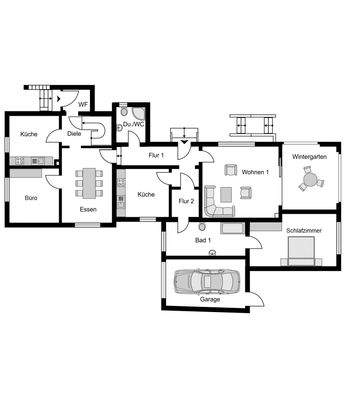 Grundriss Erdgeschoss