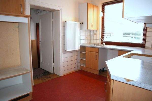 Küche im Einfamilienhaus