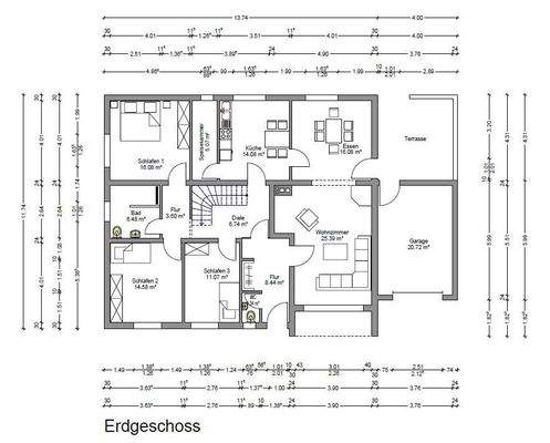 Grundriss Erdgeschoss
