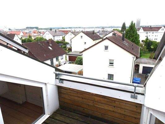 Dachterrasse mit Fernblick