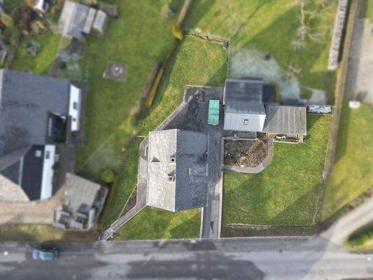 Grundstück von oben