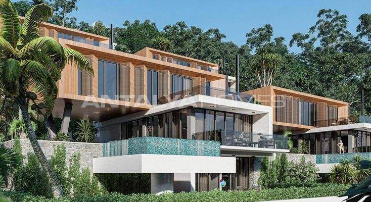 Villas in Alanya Tepe with Private Swimming Pool