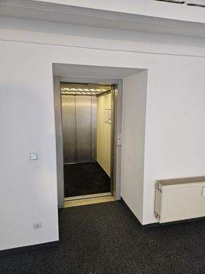 Blick in den Fahrstuhl