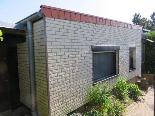 Außenansicht des Bungalows