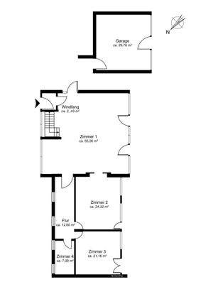 Grundriss Erdgeschoss