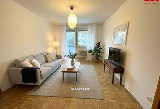 Wohnzimmer Beispiel KI