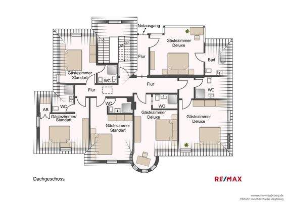 Grundriss Dachgeschoss