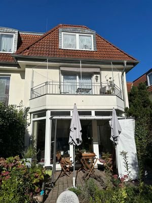 Ansicht Haus von Garten aus