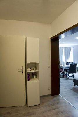 Flur zum Wohnbereich