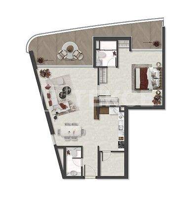 Fully Furnished Apartments with Payment Plan on Al Marjan Island