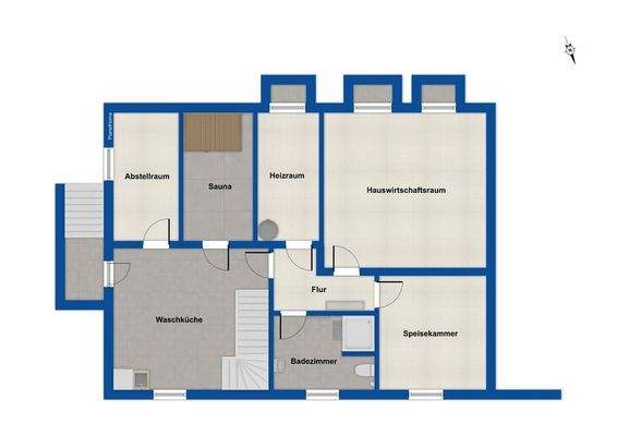 Grundriss Kellergeschoss