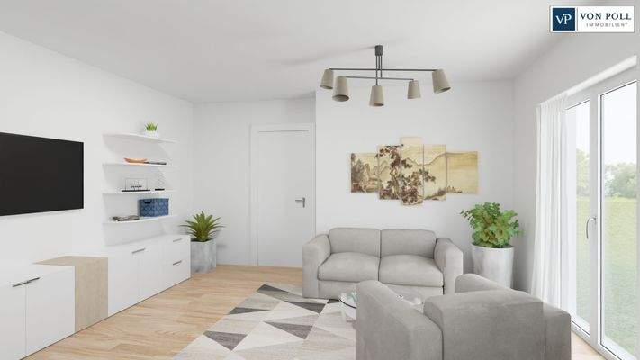 Ansicht Wohnen / Essen / Kochen