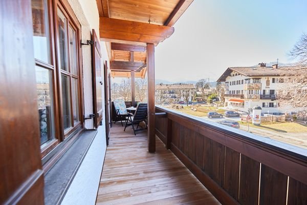 großzügiger Balkon
