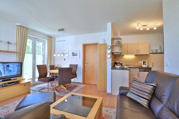 Wohnbereich mit intergrierter Küche