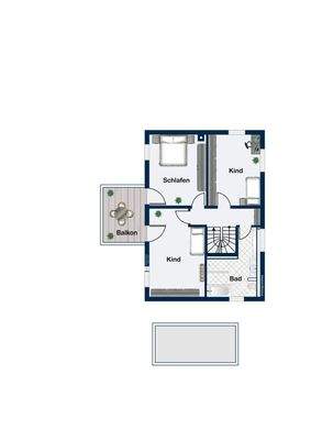 Grundriss Obergeschoss