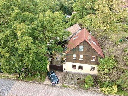 Ansicht von der Straße