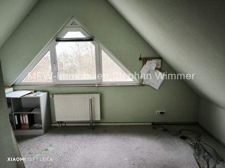 Büroraum im Dachgeschoss