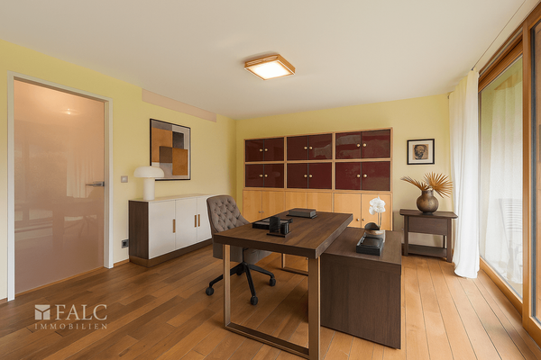 Einrichtungsbeispiel Arbeitszimmer