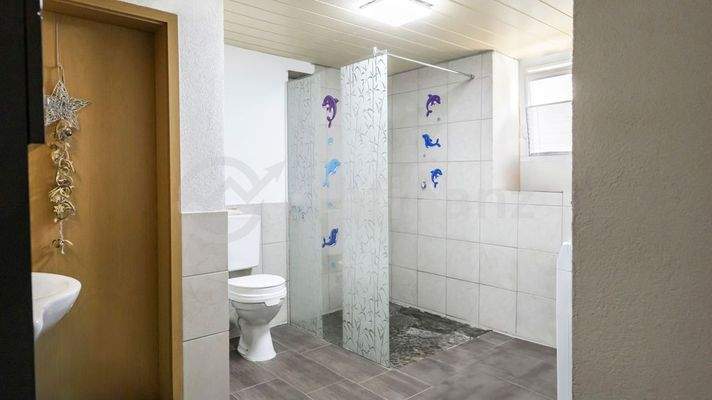 EG: ebenerdige Dusche