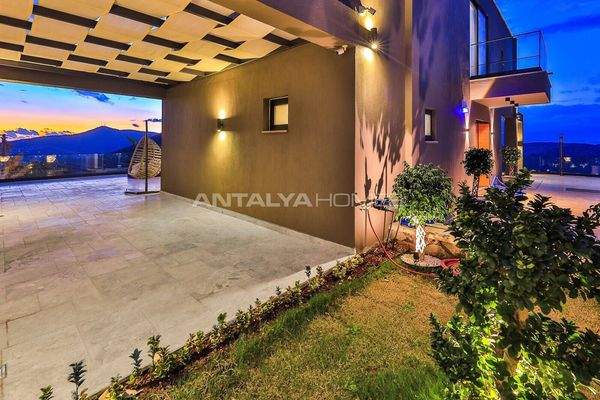 Villas with Indoor Pool and Rental Guarantee in Antalya Kalkan