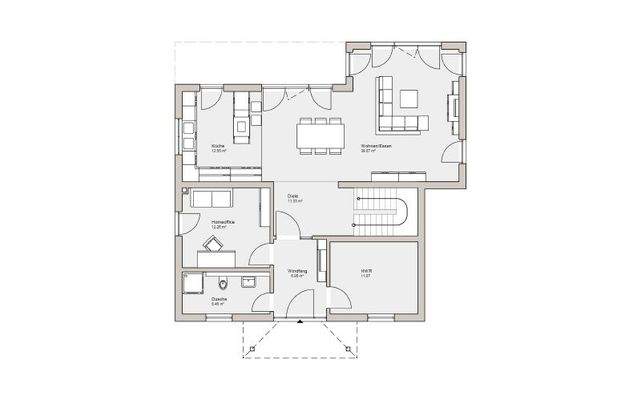 Grundriss Erdgeschoss