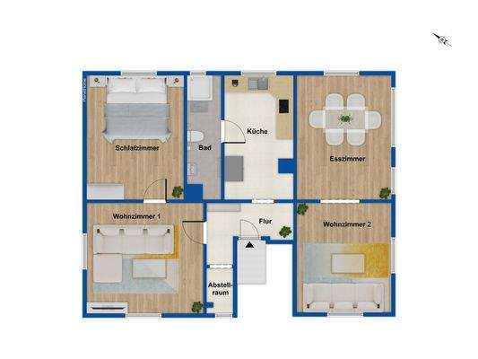 Grundriss Erdgeschoss