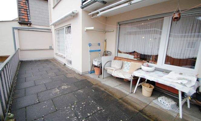 Balkon im 1. Obergeschoss