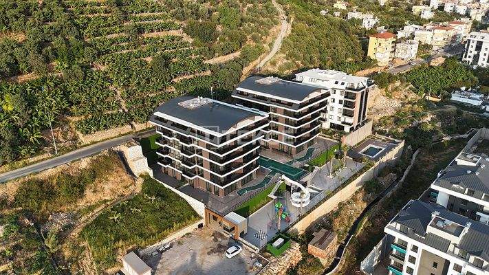 New Real Estate in a Rich Featured Complex in Alanya