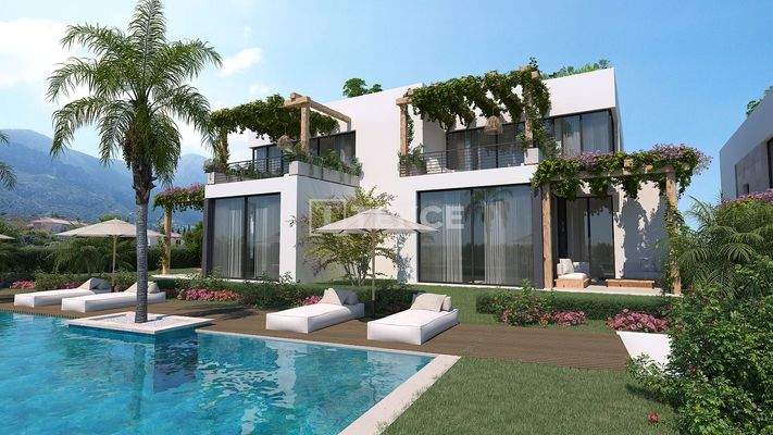 Apartments in a Complex with Rich Amenities in Girne North Cyprus