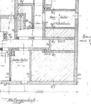 Grundriss Kellergeschoss