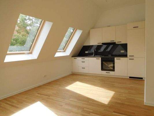 Wohnküche mit Küchenbereich