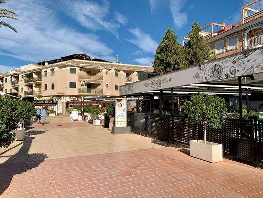 Restaurant Straße Los Alcazares