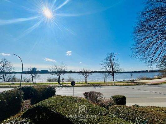 Aussicht auf die Elbe