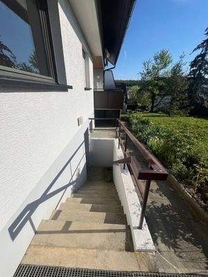 Treppe zur Waschküche