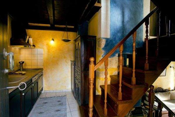 Kreta, Samonas: Steinhaus mit Gemeinschaftspool zu verkaufen