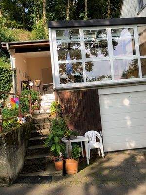 Wintergarten über der Garage