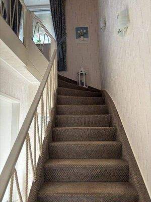 Aufgang zum Obergeschoss