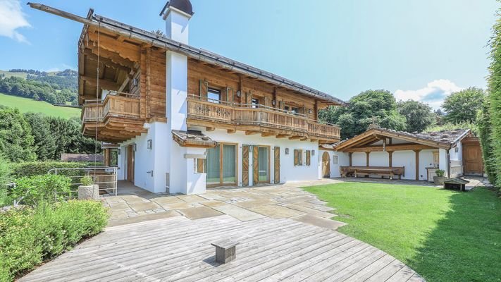 KITZIMMO-exklusive Luxusvilla auf der Bichlalm - Immobilien Kitzbühel.