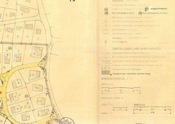 Ausriss aus dem B-Plan 3 Nahe