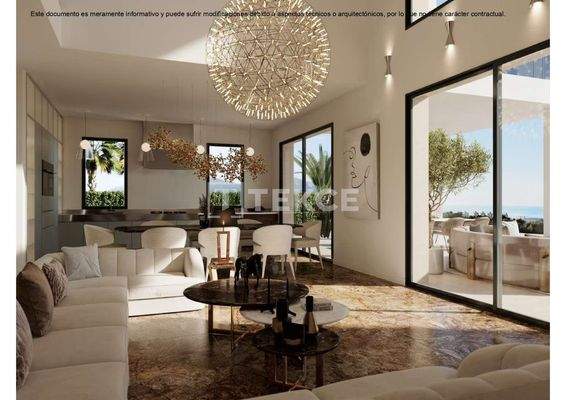 Elegant Villas Offering Sea Views in Finestrat Alicante