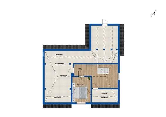 Grundriss Dachgeschoss